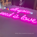 Bulk Drop Shipping Custom Light Letters Words Led Neon Sign OEM Unbreakable High Quality LED Neon Sign